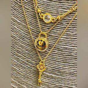 My Flat in London by Jan Haedrich Gold Layered Necklace Set